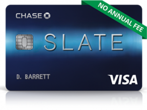 Chase Slate Credit Card