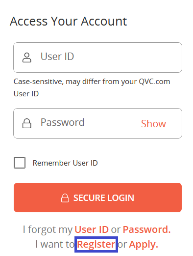 QCard Registration